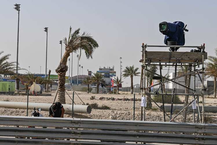 Die Kulisse in Losail