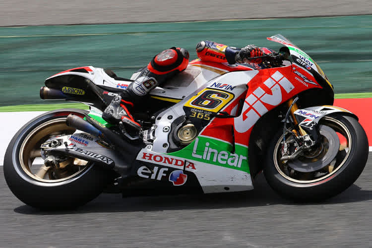Stefan Bradl beim Barcelona-Test mit Brembo-Bremse