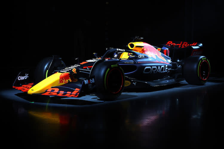 In diesen Farben tritt Red Bull Racing 2022 an