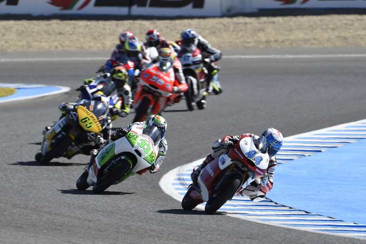 Miguel Oliveira (vorne) eroberte zwei WM-Punkte