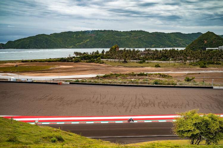 Der Mandalika Street Circuit ist idyllisch gelegen