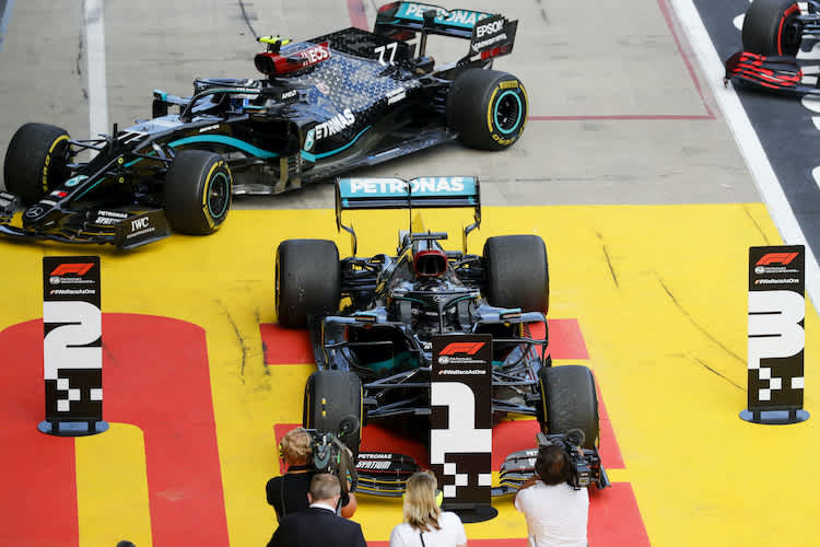 Lewis Hamilton gewann in Spielberg