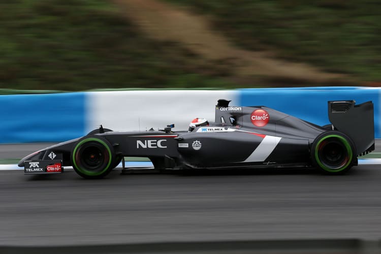 Adrian Sutil: «Die Reifen waren nie auf Temperatur»