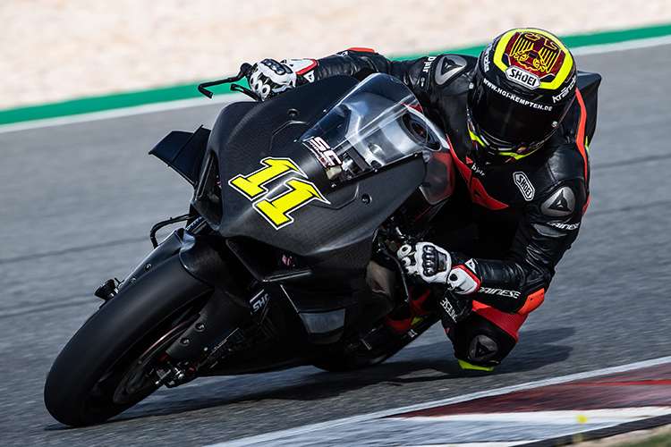 Sandro Cortese auf der Ducati Panigale V4R