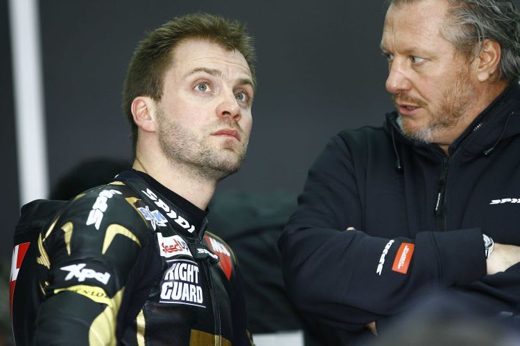 Kein Heim-GP: Talmaci und Manager Favaro