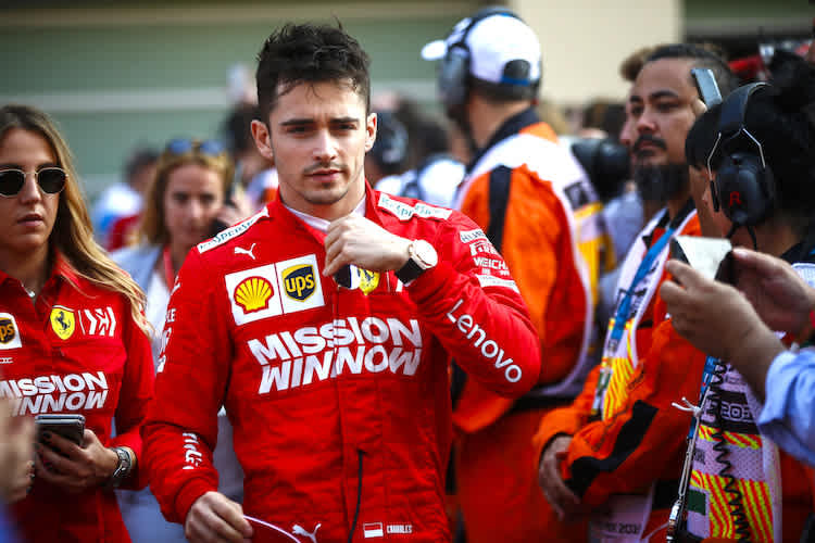 Ferrari-Pilot Charles Leclerc