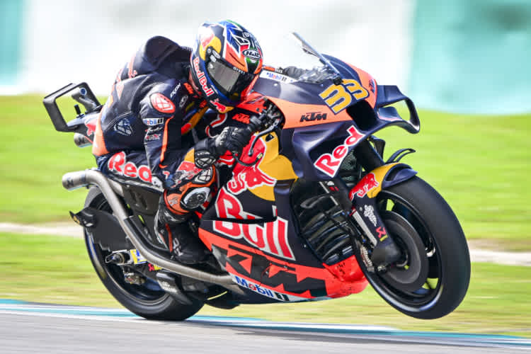 Brad Binder ist einer von vier KTM-Werksfahrern in der MotoGP 2025