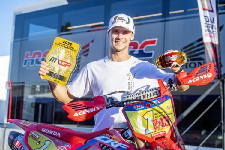 Tim Gajser will seinen MXGP-Titel erfolgreich verteidigen