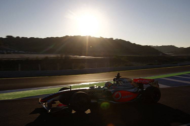 Bestzeit für Lewis Hamilton Freitag