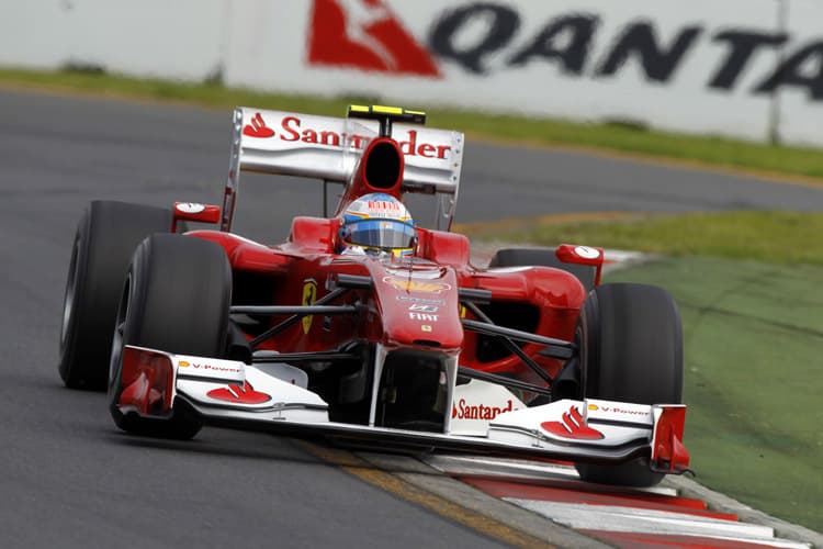 Alonso auf dem Weg zu Startplatz 3