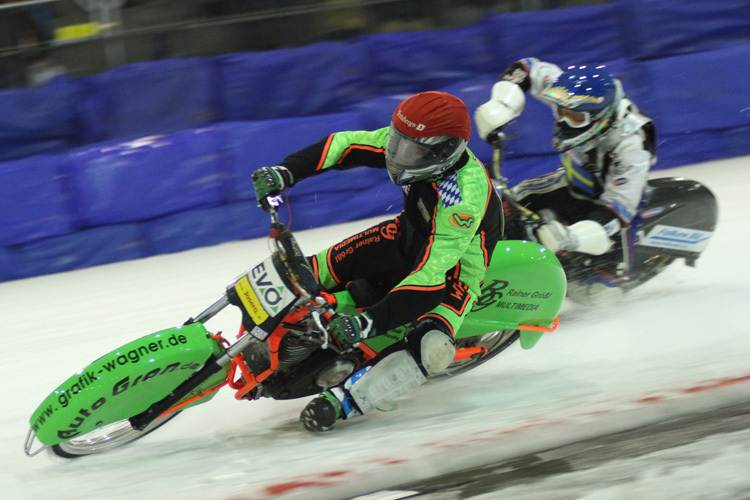 Hans Weber (vorne) schlug sich beim DM-Finale in Berlin prächtig