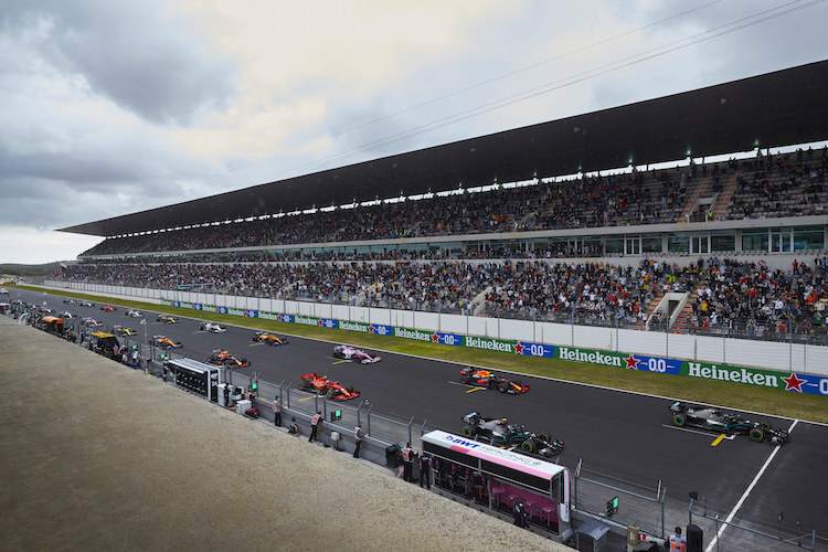 Start zum Grossen Preis von Portugal 2020