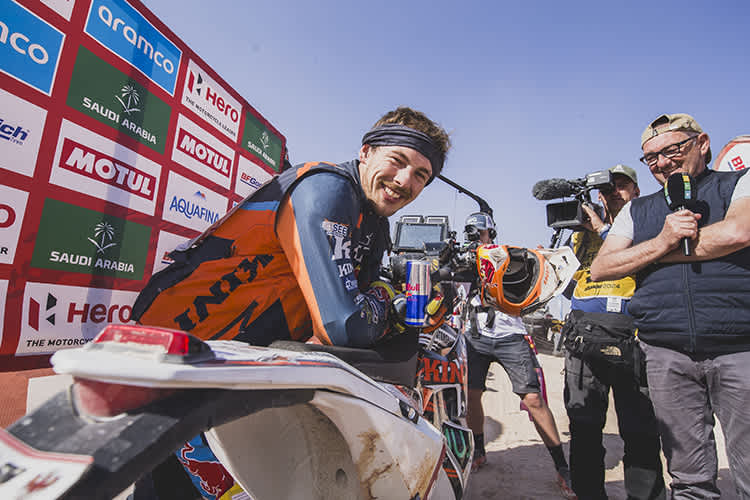 Tobias Ebster: Investition in die Dakar im Gegenwert eines Neuwagen.