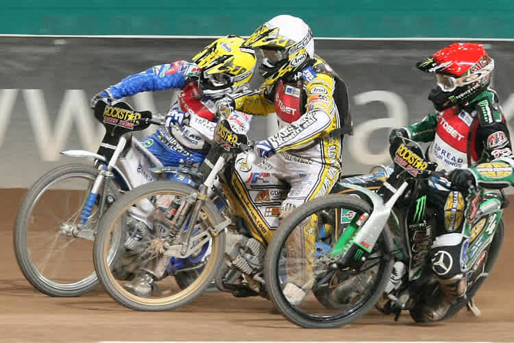 Gleicht kracht es zwischen Pedersn (li.) und Andersen