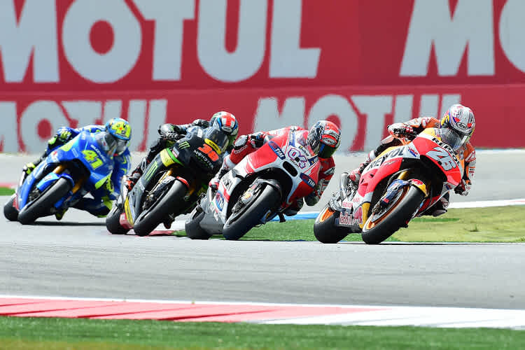 In Assen waren die Unterschiede in der MotoGP-Klasse besonders gering