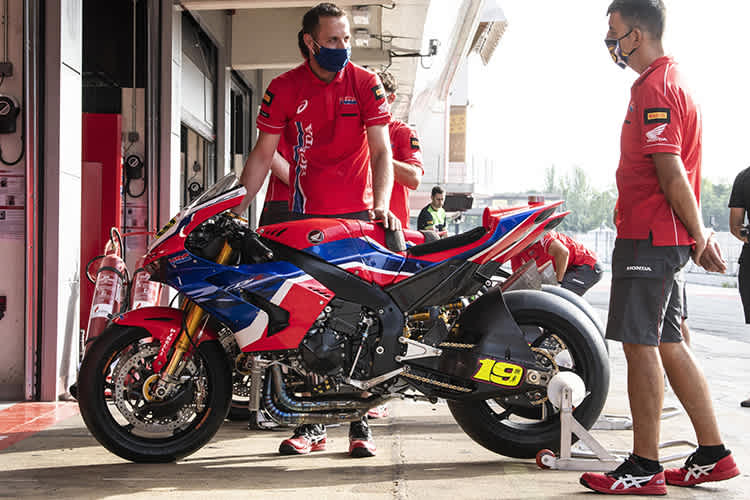 Am Donnerstagmorgen war keine Honda auf der Strecke