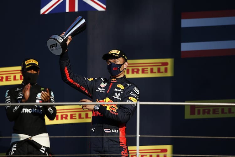 Alex Albon, der erste Thailänder auf einem Formel-1-Siegerpodest