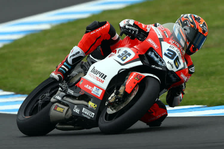 Leandro Mercado holte sich in Australien neun WM-Punkte