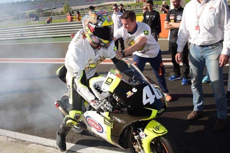 Nicolò Bulega feierte 2015 den Titel in der Junioren-WM