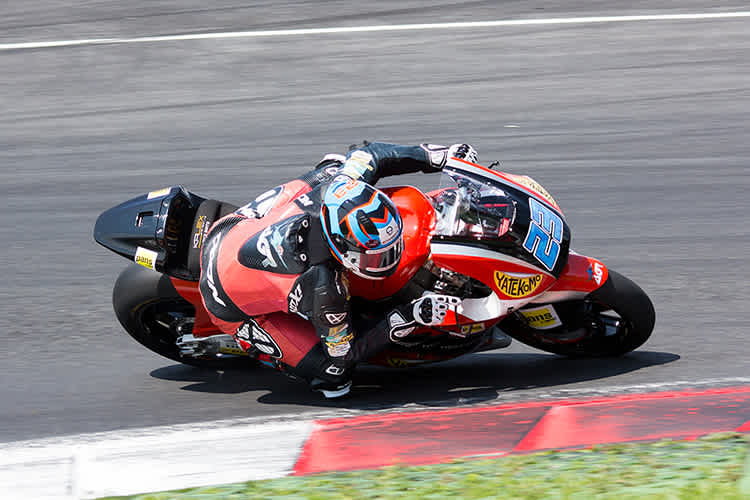 Marcel Schrötter auf dem Red Bull Ring 