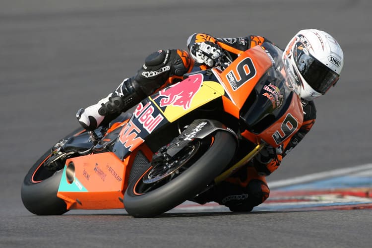 KTM-Pilot Stefan Nebel tut es nicht