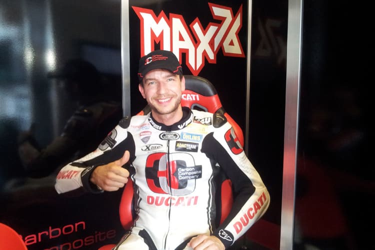 Daumen hoch für Max Neukirchner: Rang 12 im ersten Qualifying