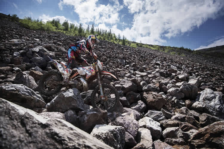 Jonny Walker bezwang den Erzberg in Rekordzeit