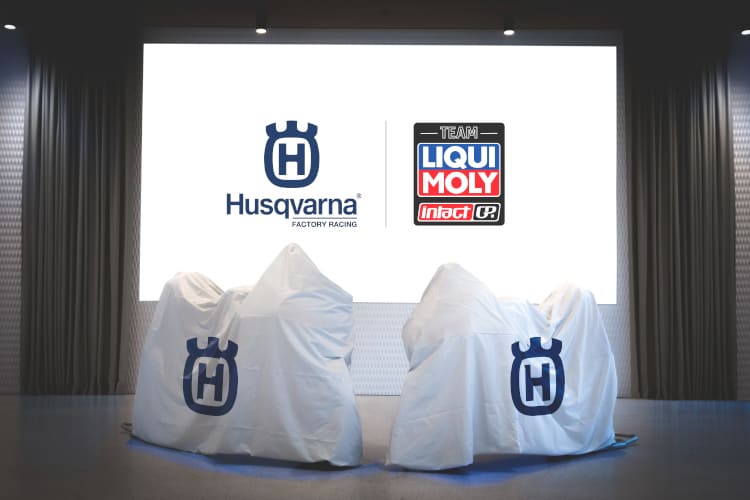 Husqvarna verbündet sich mit Liqui Moly Intact GP