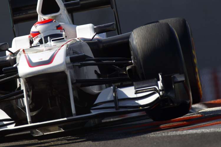 Kamui Kobayashi im Sauber