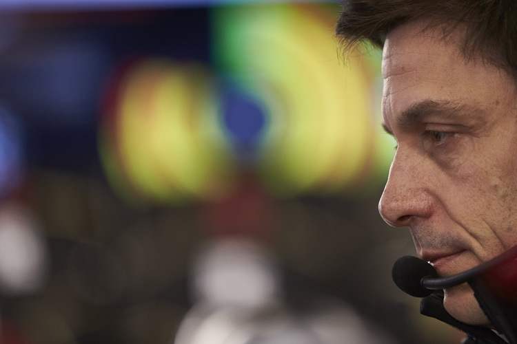 Mercedes-Motorsportdirektor Toto Wolff: «Es lag nicht viel zwischen Ferrari und uns, wenn wir freie Fahrt hatten»