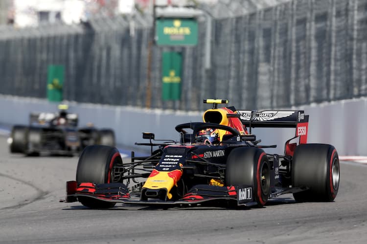 Alex Albon in Sotschi