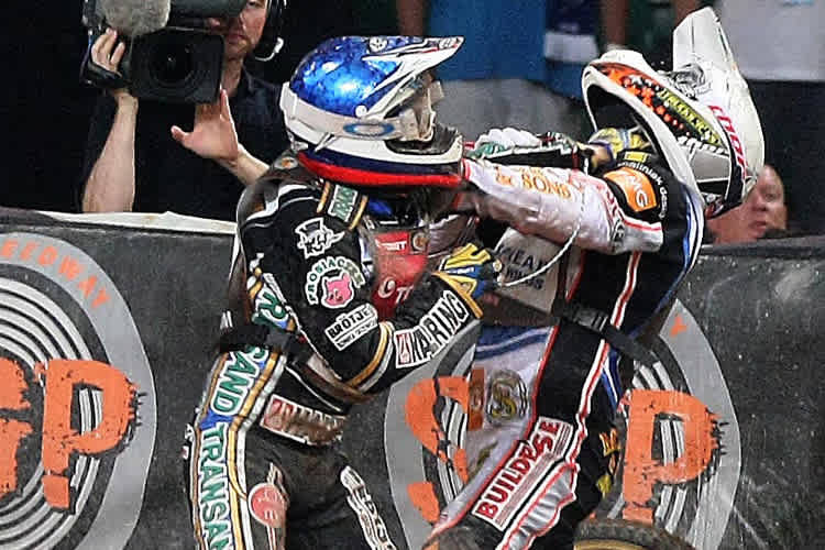 Sajfutdinov (li.) legte sich mit Nicholls an