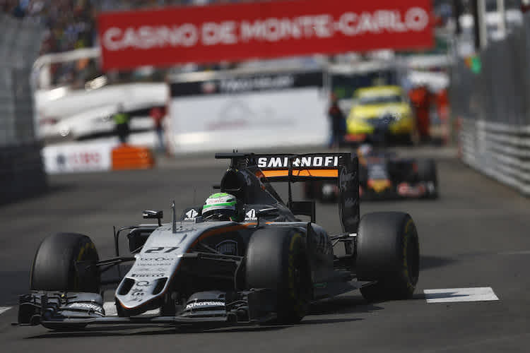 Nico Hülkenberg in Monaco