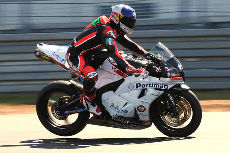An Einsatz mangelt es Eugene Laverty nicht