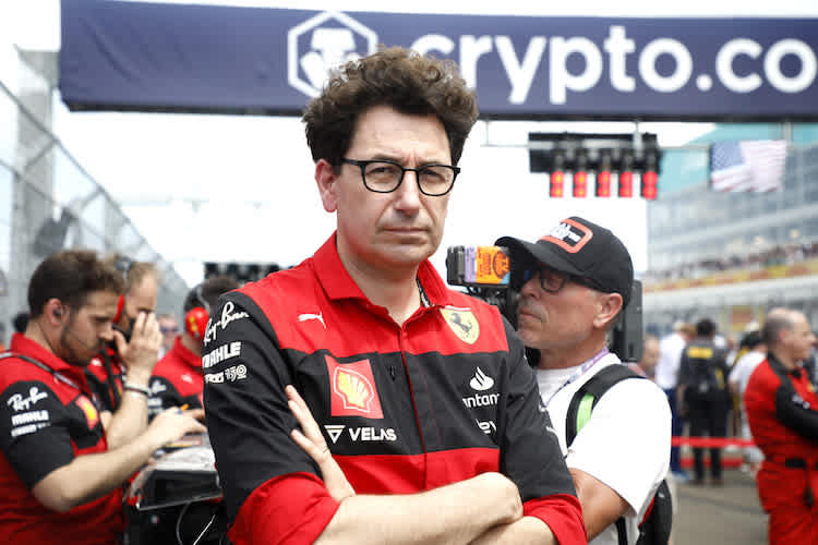 Ferrari-Teamchef Mattia Binotto