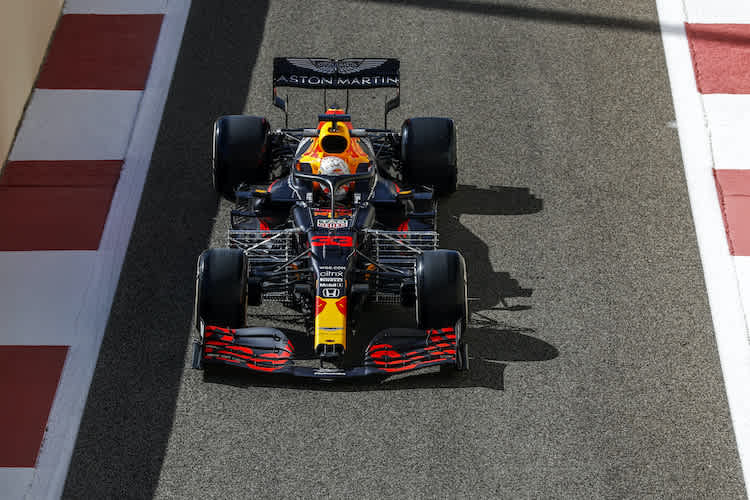 Max Verstappen war im ersten freien Training in Abu Dhabi der Schnellste 