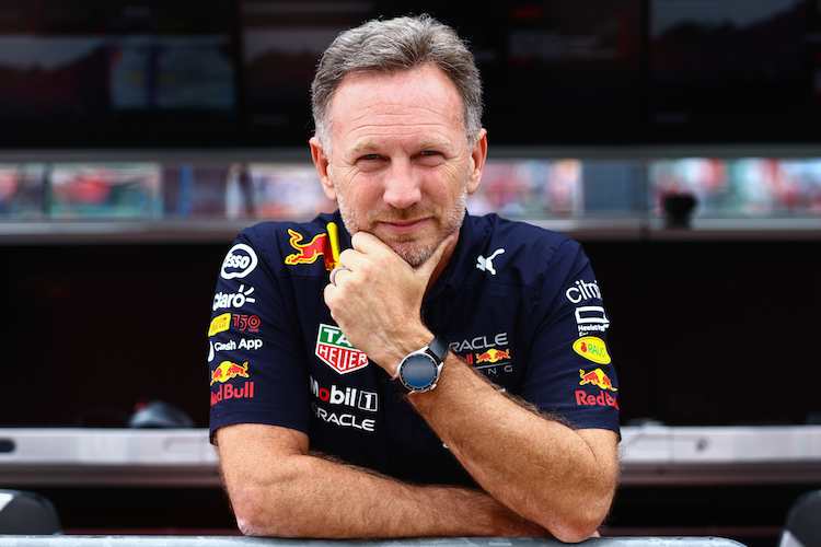 Red Bull Racing-Teamchef Christian Horner 