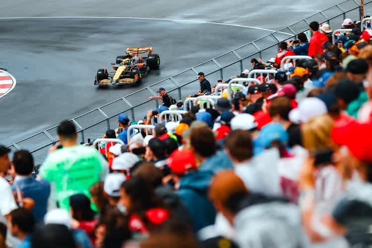 Bestzeit für McLaren-Fahrer Lando Norris in Montreal