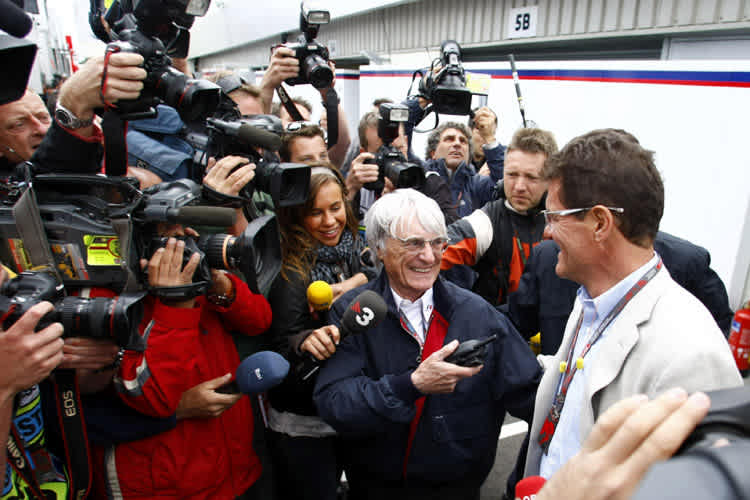 Mister Ecclestone bastelt am GP-Kalender 2010