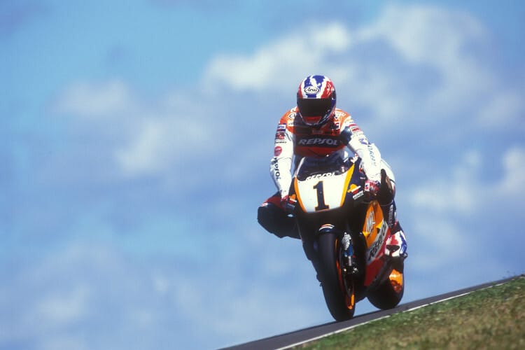 Mick Doohan 1996 auf seiner Repsol-Honda
