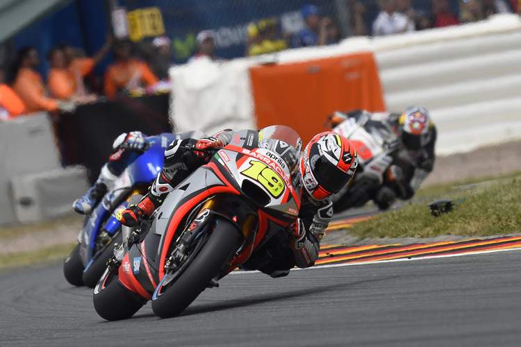 Alvaro Bautista behauptete sich im hinteren Mittelfeld