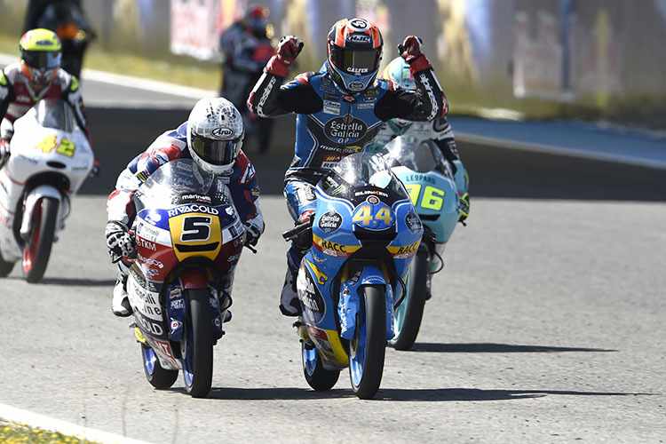 Jubel bei Aron Canet in Jerez