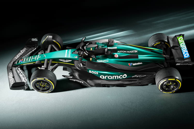 Der neue Formel-1-Rennwagen von Aston Martin