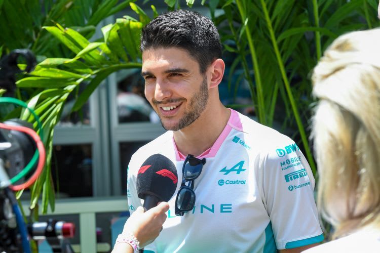 Esteban Ocon holte in Miami den ersten Punkt des Jahres für Alpine