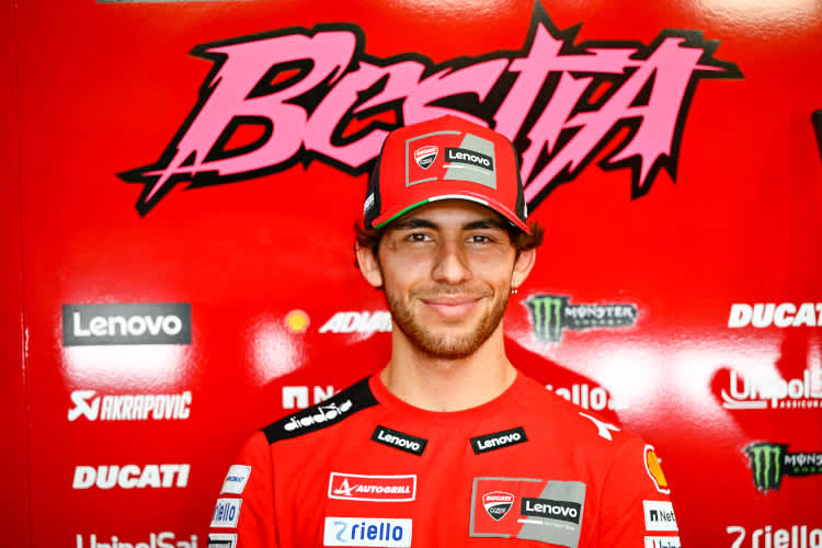 Enea Bastianini ist bald zurück in der Ducati-Box