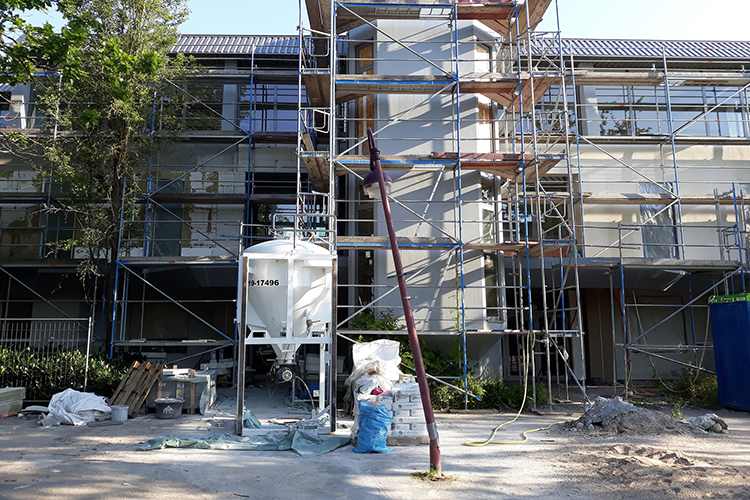 Baustelle in Herxheim