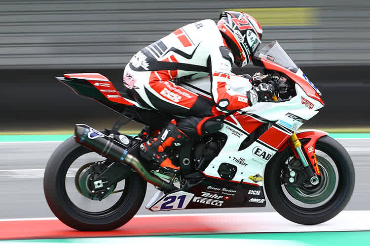 Randy Krummenacher wurde Fünfter