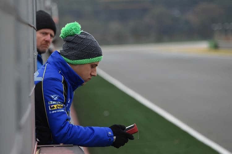 Marcel Schrötter in Valencia