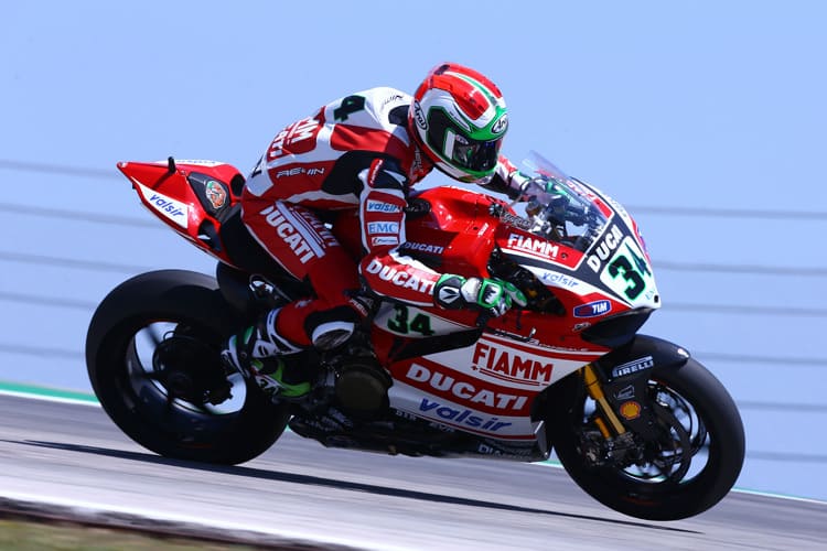 Ducati-Werksfahrer Davide Giugliano