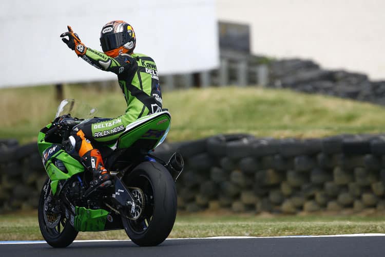 Kenan Sofuoglu auf Kawasaki